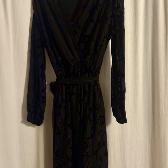 fraiche by j velvet burnout dress - Picture 2 of 5